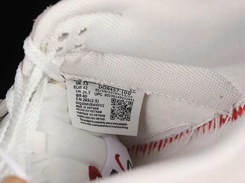 All categories Nk SB Dunk series Nk SB Dunk Low low-top sneakers Nk SB Dunk Low "85" gray red double hook SB low-top sports and leisure sneakers DO9457-100